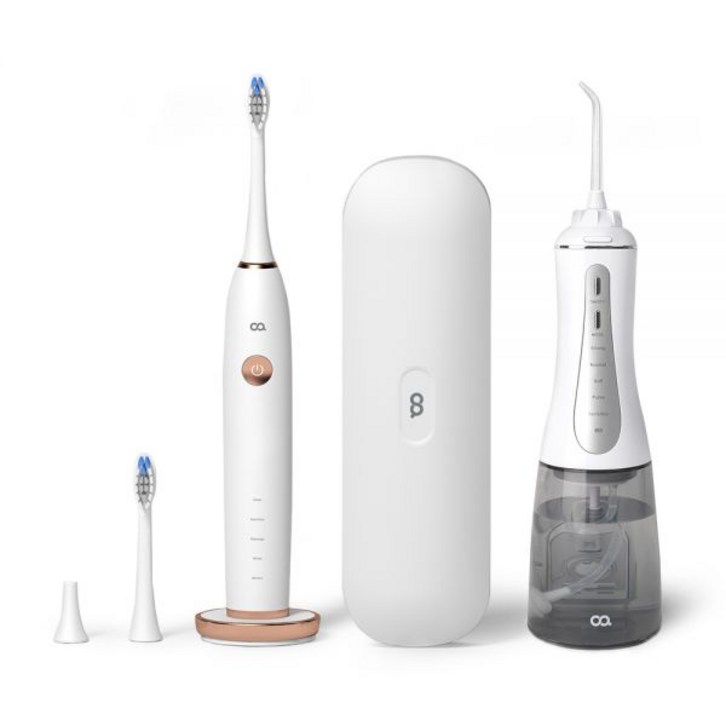 구강실속세트 오아 클린이소프트B 전동칫솔  클린이워터B 구강세정기 세트