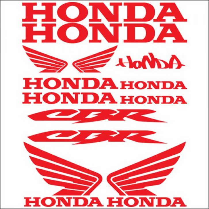 튜닝혼다컷팅세트스티커CBR