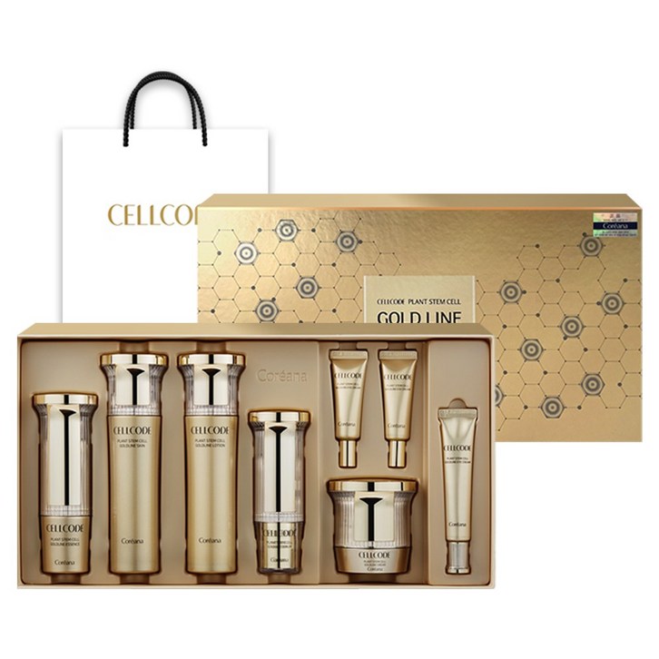 코리아나 셀코드 골드라인 8종세트 쇼핑백  사은품증정, 1세트