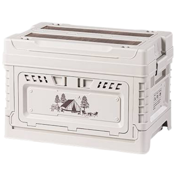 네이처하이크 테이블 폴딩 박스 60L, 베이지, 1개, 1단