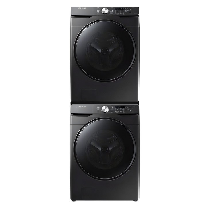 삼성전자 그랑데 세탁기 WF21T6000KV  건조기 DV17T8520BV 21kg  17kg 방문설치, WF21T6000KV세탁기, DV17T8520BV건조기, 블랙케비어