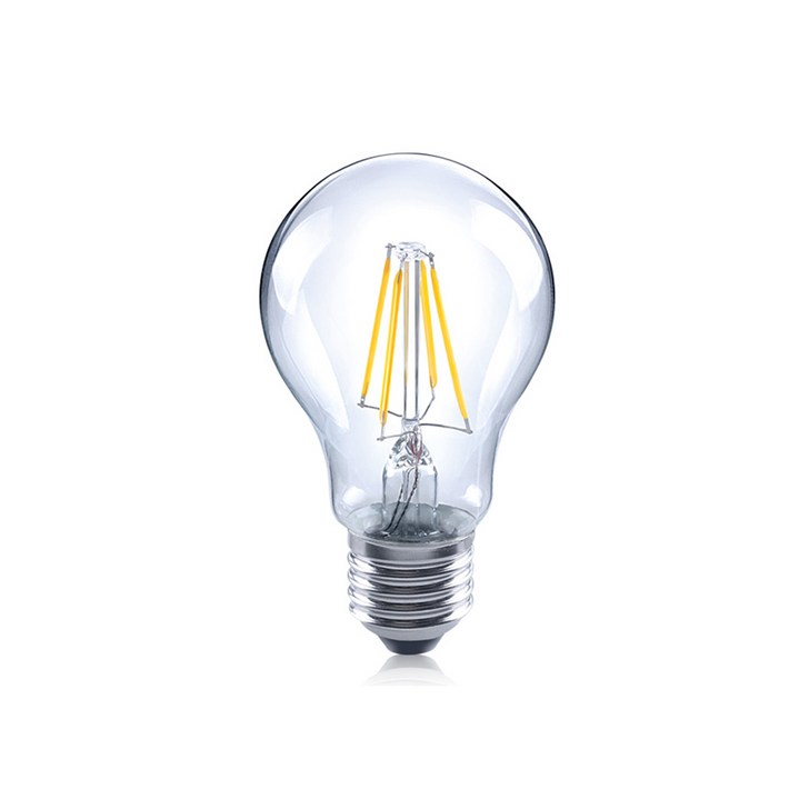 루미앤 뉴올빔 투명 LED 에디슨 전구 26베이스 6W LA60C66500, 주광색, 1개