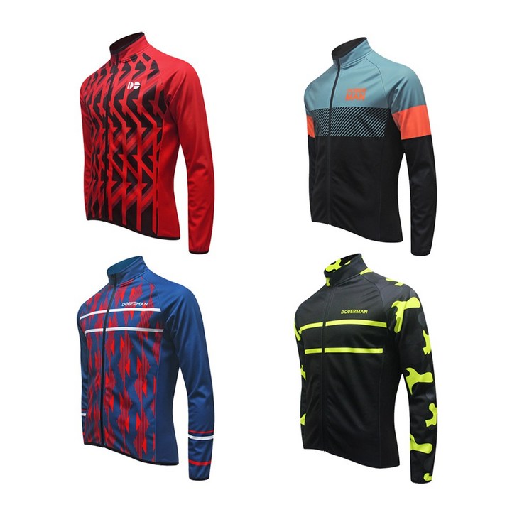 도베르만 국산 자전거의류 방한 방풍자켓 겨울자전거자켓