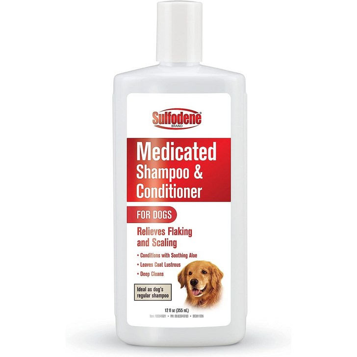 설포딘 강아지 애완용 샴푸 354ml Sulfodene Shampoo