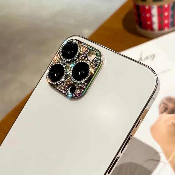 아이폰14 카메라렌즈보호 트윙클 풀커버 iPhone14, iPhone14Plus, iPhone14Pro, iPhone14ProMax, 1개