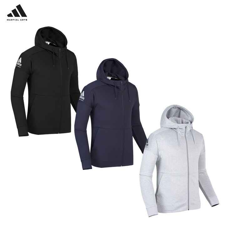 아디다스 마샬아츠 트랙탑 후드집업 자켓 TTR70HOODIE TTR70HOODIE 상의 모델