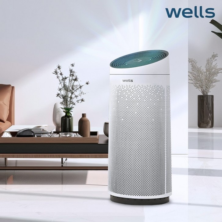 웰스 토네이도 에너지효율1등급 34평형 초미세 공기청정기