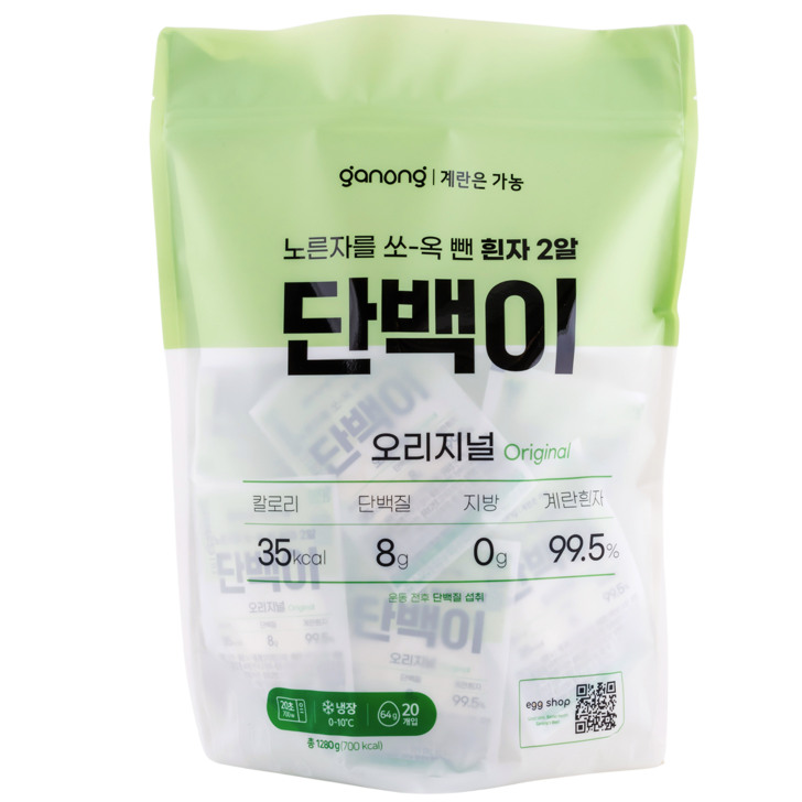 가농 단백이 40개입에그 프로틴 20개입 2팩, 10구, 4개