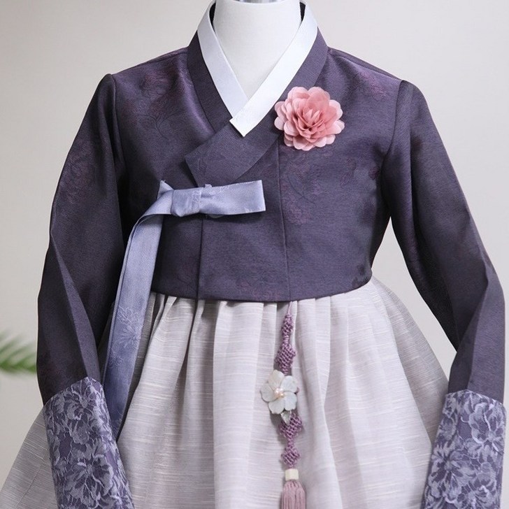 한복대여 한복82 바이올렛이 깊어지다 한복 세트