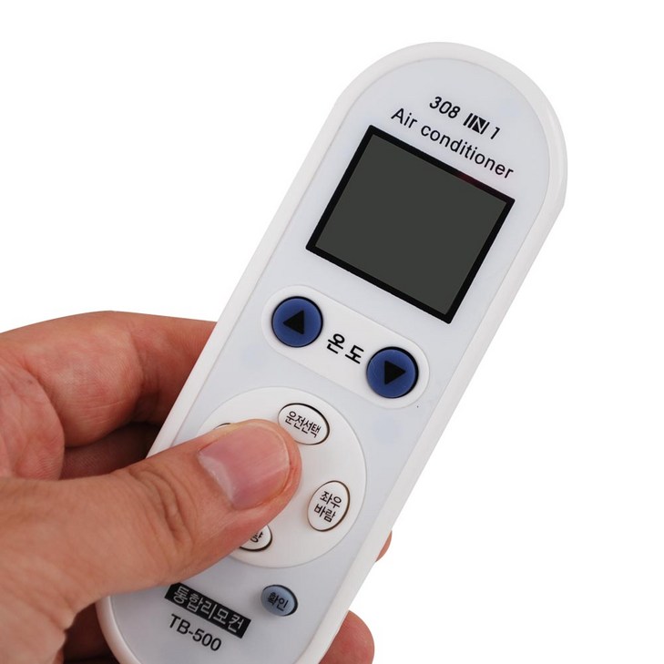 다와 LG삼성 무설정 에어컨 통합 리모컨 TB500, TB500, 1개