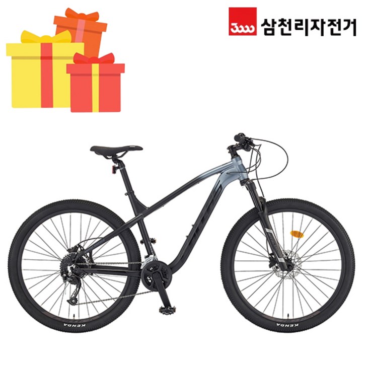 삼천리 완조립 2022 아팔란치아 칼라스 45 27.5인치 18단 산악 MTB 알루미늄 자전거, 다크실버블랙무광, 1개, 181cm 삼천리 완조립 2022 아팔란치아 칼라스 45 27.5인치 18단 산악 MTB 알루미늄 자전거, 다크실버블랙무광, 1개, 181cm