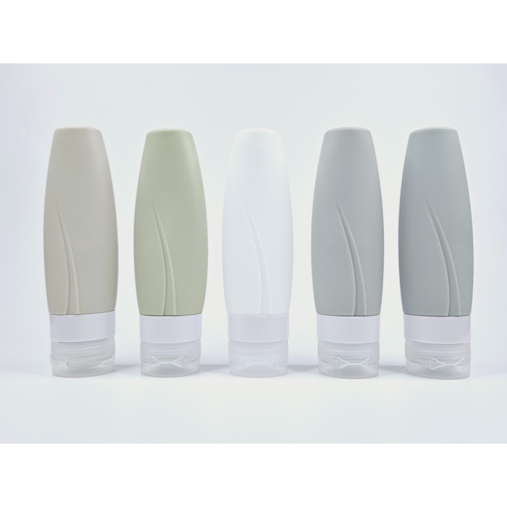 키젤 새지않는 실리콘 다목적 여행용 공병 90ml 5종, 1개, 혼합색상