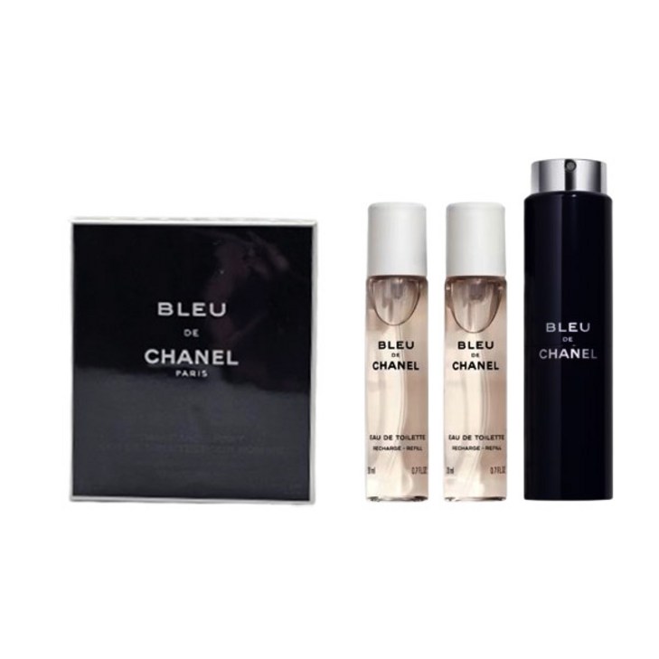 블루 드 샤넬 트위스트 앤 스프레이 오 드 뚜왈렛 20ml 3개쇼핑백백화점정품한글라벨