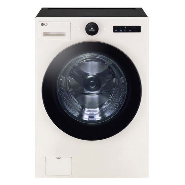 LG 트롬 오브제 25kg 세탁기 FX25ESR 베이지 / FX25GSR 그린