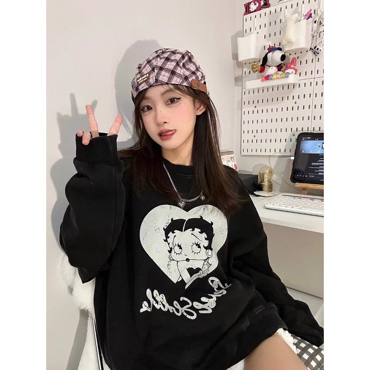 기모250g/데이빗라운드 추동후드여기모