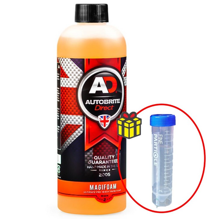 오토브라이트 다이렉트 AD 매지폼 폼샴푸 스노우폼 500ml소분용기