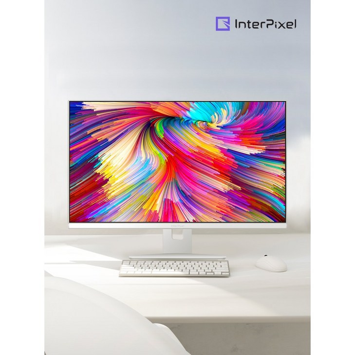 인터픽셀 IP2428 FHD IPS 100Hz ECO TYPEC 플리커프리 화이트 무결점 모니터, IP2428무결점, 60.5cm