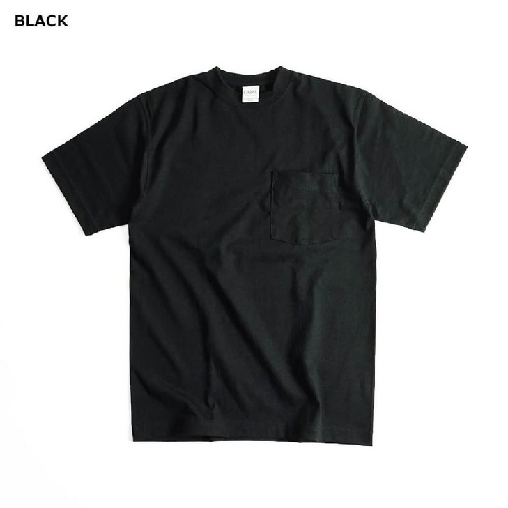 캠버 CAMBER 맥스웨이트 무지 반소매 포켓 크루넥 티셔츠 6color