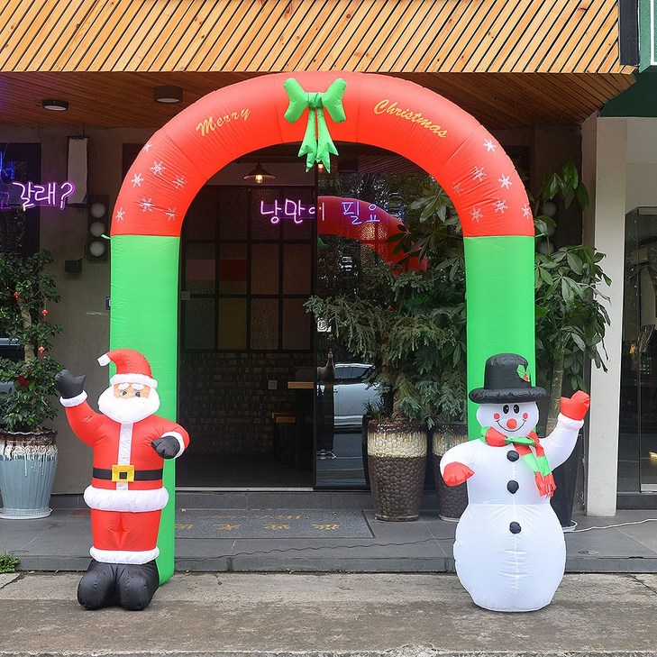 도토로260cm 에어벌룬 대형 크리스마스 아치장식, 상세페이지 참조, 1개