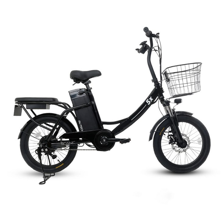 AU테크 스카닉 5X 48V 미니벨로 가성비 전기자전거 입문용 전동자전거