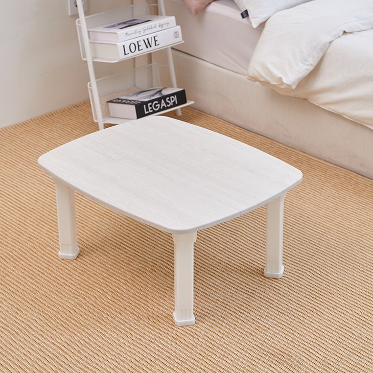 비앤홈 국내 제작 라운드 다용도상, 화이트오크