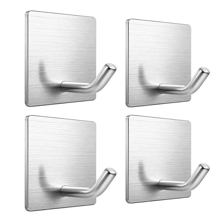 코멧 홈 304 스테인레스 접착식 후크