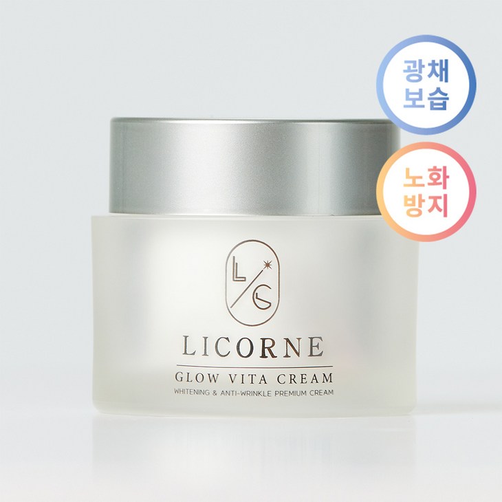 리꼼 글로우 악건성크림 속건조수분크림 글루타치온  비타민C 함유 , 바르는비타민C , 1개, 50g