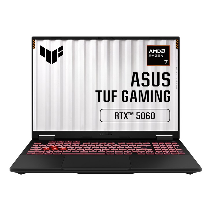 ASUS FA608UMRV042 AMD 라이젠 7 260 16GB NVMe 512GB RTX 5060 프리도스 발로란트 오버워치 게이밍노트북HJ, FA608UMRV042, Free DOS, 16GB, 512GB, Jaeger Gray