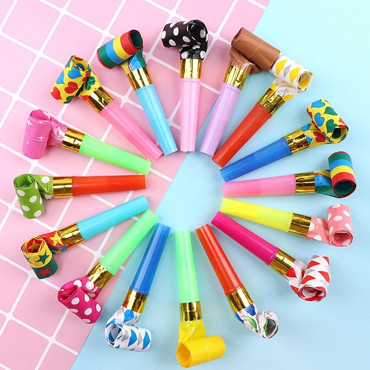 코끼리 피리 나팔 생일 파티 블로우아웃