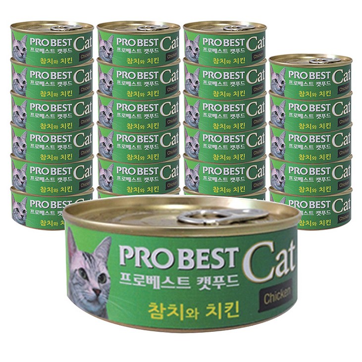 프로베스트 캣푸드 고양이 간식캔 20230722