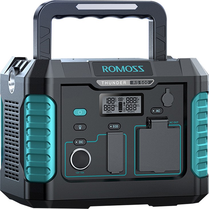 로모스 220V 대용량 배터리 500W 108000mAh 차박 캠핑용 파워뱅크