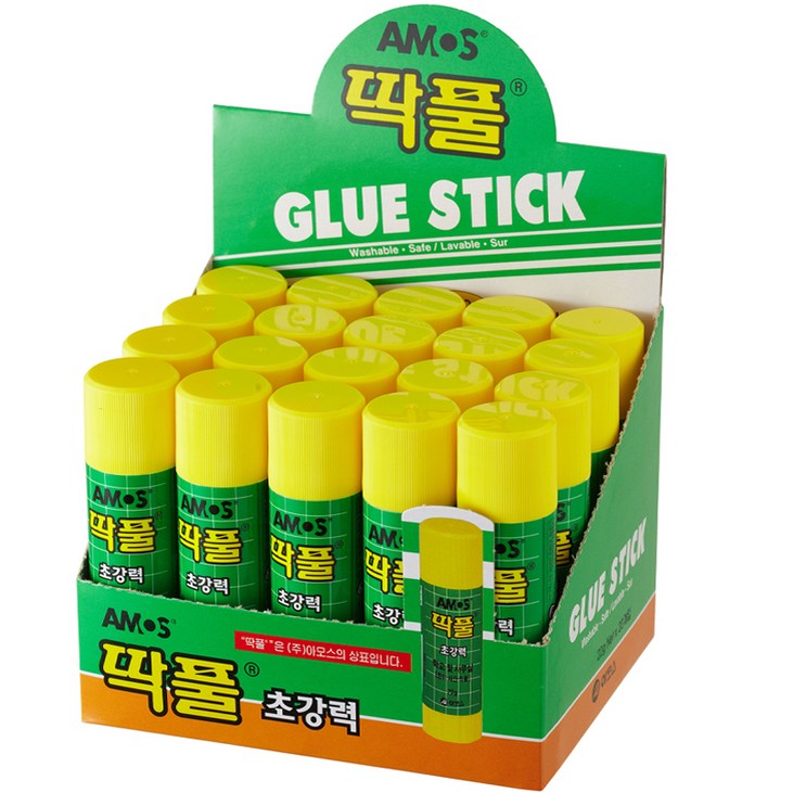 아모스 딱풀 20p, 1개, 440g 아모스 딱풀 20p, 1개, 440g