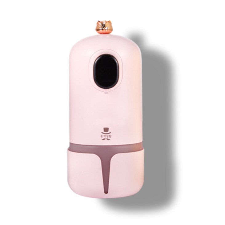 품격생활 자동 거품 손세정기 디스펜서 PKC-100-1, 핑크, 1개 7258170702