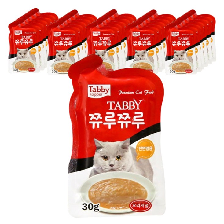 테비 쮸루쮸루 고양이 파우치 30g - 쇼핑뉴스