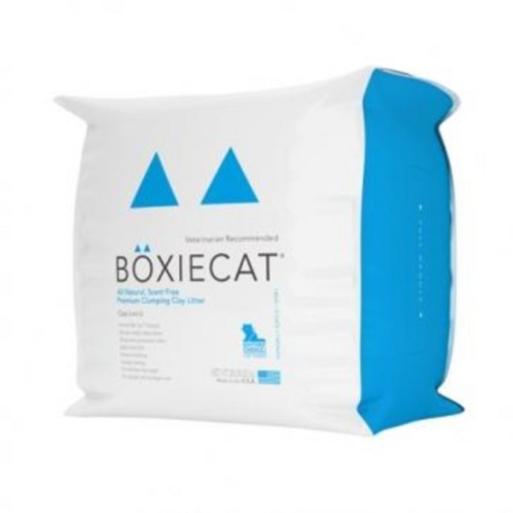 벅시캣 고양이 화장실모래 오리지날블루12.7kg 무향 변냄새 감소에 탁월한 고양이 벤토나이트 모래