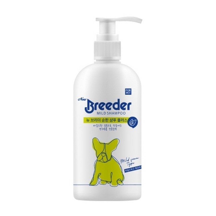 뉴 브리더 순한 샴푸 플러스 500ml, 단품