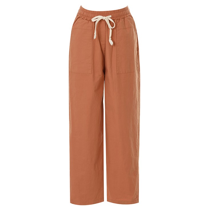 페이지플린 여성용 스트링 세미 배기 팬츠 F2BPT031A