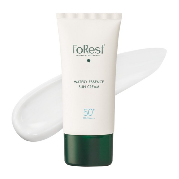 그린핑거 포레스트 워터리 에센스 선크림 SPF50 PA, 80ml, 1개