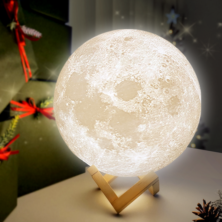 SUNJIN 16색 감성 달무드등 24cm  리모컨 세트