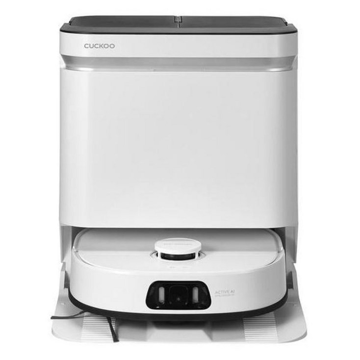 쿠쿠 흡입 물걸레 파워클론 로봇청소기 AI 2 온수세척 건조 무료배송