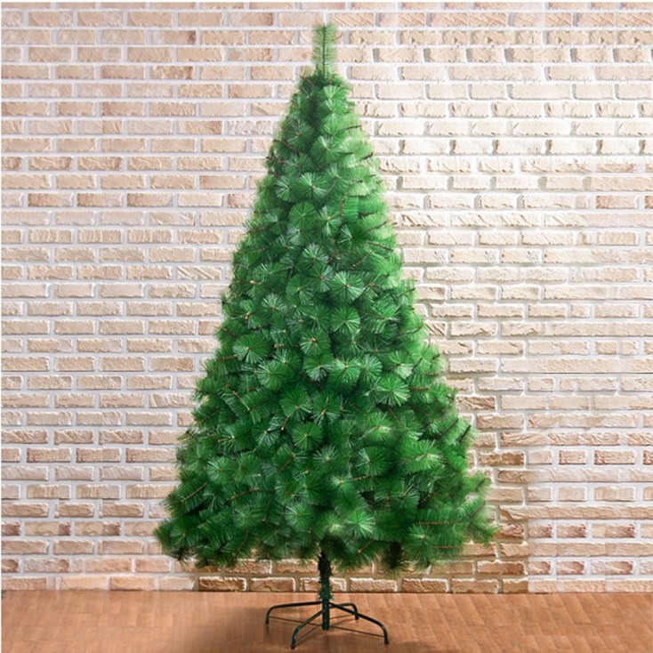 무장식 솔잎트리 나무 크리스마스 트리 240cm 단품