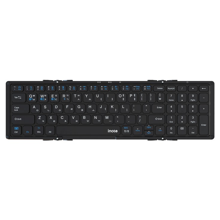 아이노트 XFolding Tenkey Plus 블루투스 접이식 키보드, 아이노트 XFolding Tenkey Plus