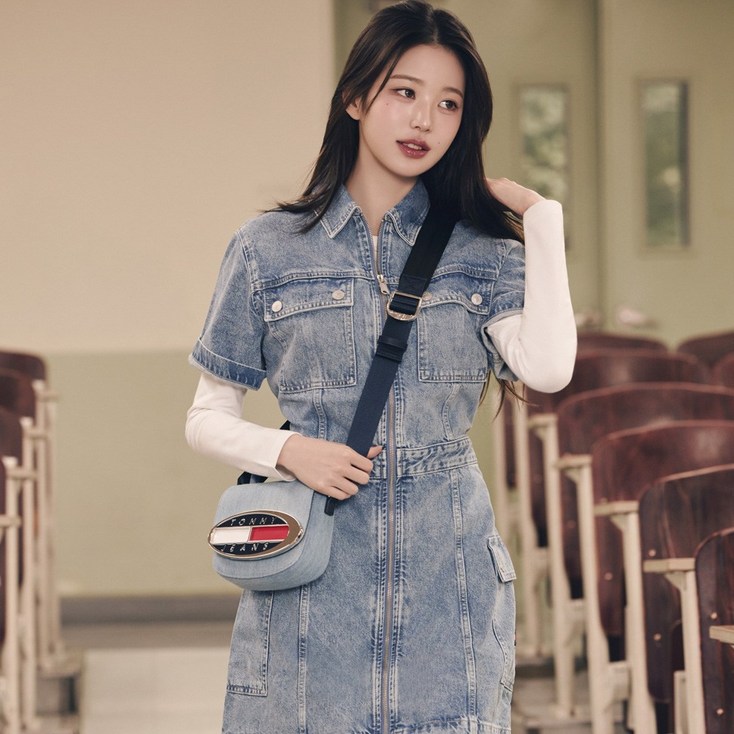 타미힐피거 유틸리티 원피스 T32E6WOP13TWT11A5