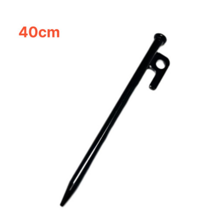 금성ENG 고강도 캠핑 단조팩 블랙 8p세트, 1세트