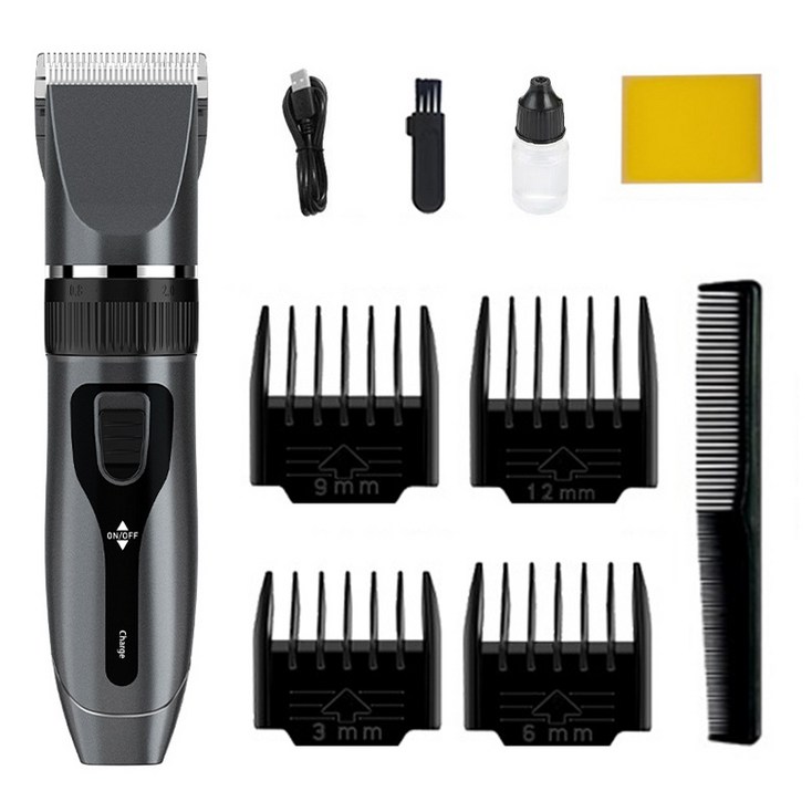 퀸코리 남자머리 바리깡 가정용 남자 무음 바리깡