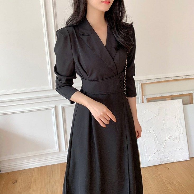 돌잔치 원피스 정장 엄마 아나운서 하객 상견례