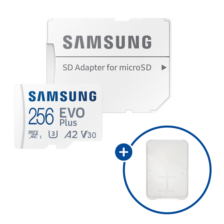 삼성전자 공식인증 정품 마이크로SD카드 EVO PLUS MBMC256SAKR  SD카드 케이스, 256GBSD카드 케이스