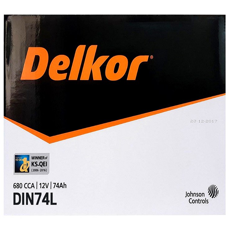 델코 DIN74L 자동차배터리 폐반납 내차 밧데리 확인후 구매 필수, DIN74L공구대여폐전지반납