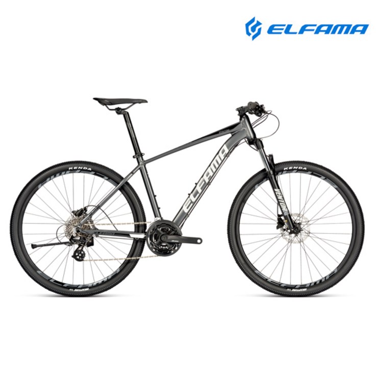 2022 엘파마 벤토르 27.5인치 V2000 24단 MTB자전거, 그레이블랙
