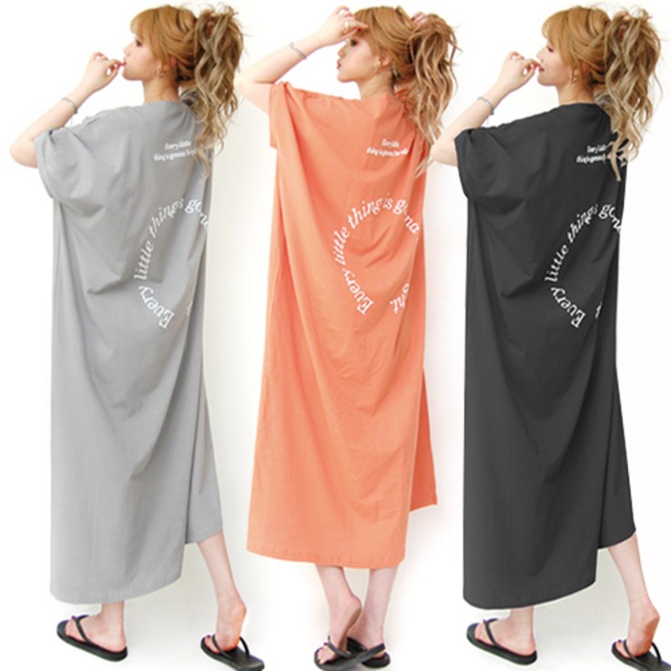 통통마녀  리틀띵 롱롱 원피스 5칼라  6 XL 까지  오버사이즈
